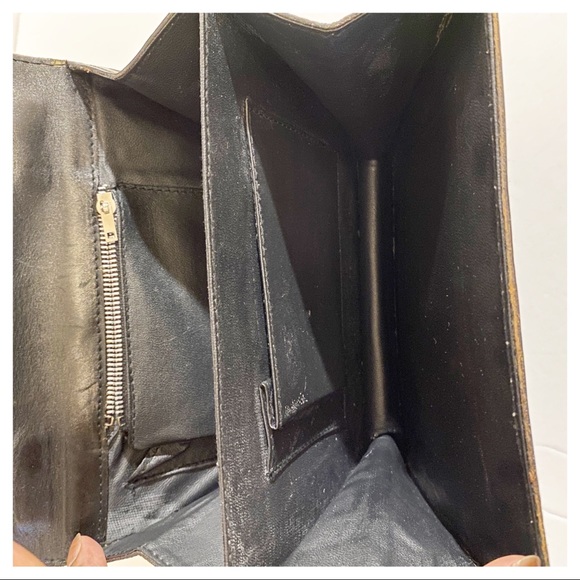 VINTAGE - ACCORDION STYLE MINI LEATHER BAG - Picture 10 of 13